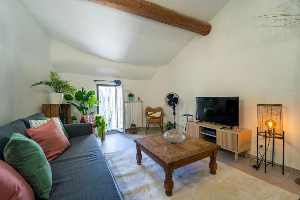 Charmant T2 Proche Place Aux Herbes Uzes Exterior photo